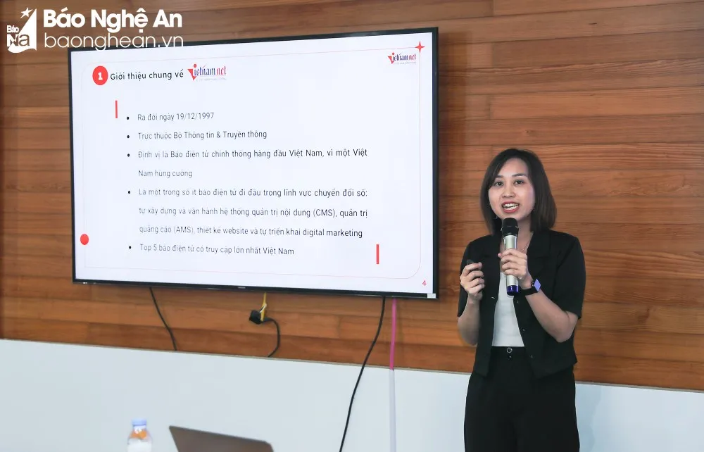Tập huấn báo chí đa nền tảng tại Báo Nghệ An